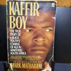 Book, Paperback "Kaffir Boy" by Mark Mathabane